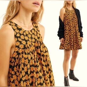 Free People Electric Daisy Mini Dress Sz US 8